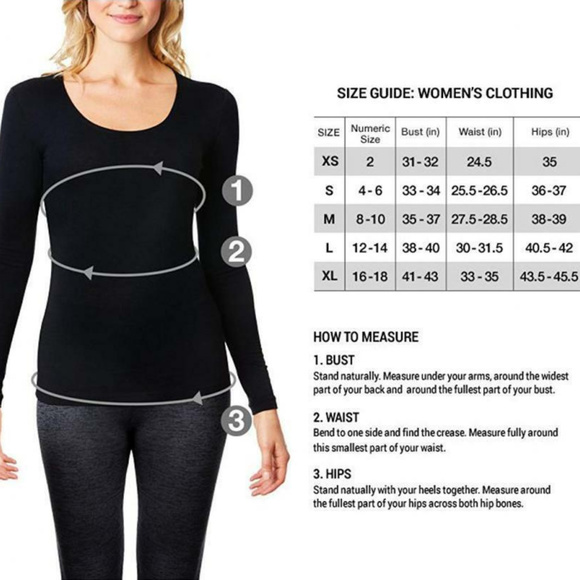 32Degrees Women's Heat Scoop Neck Thermal Top - Picture 4 of 5